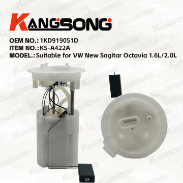 Applicable to For  VW New Sagitar Octavia 1.6L/2.0L /1KD 919 051D/Fuel Pump Assembly/KSA422A