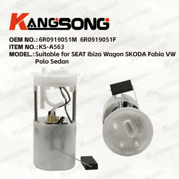 Applicable to For   SEAT Ibiza Wagon SKODA Fabia VW Polo Sedan/6R0919051M  6R0919051F/Fuel Pump Assembly/KS-A563