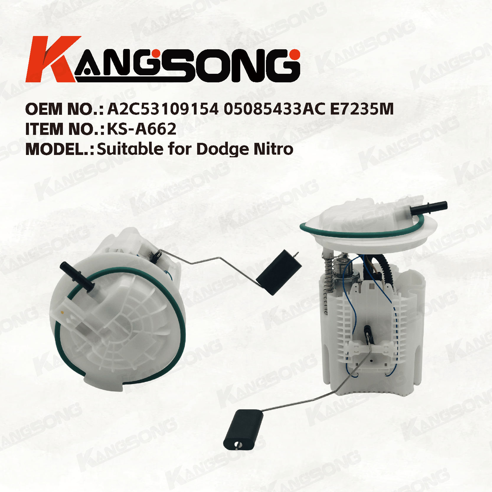 Applicable to CHRYSLER SEBRING/A2C53109154 05085433AC E7235M/Fuel pump assembly/KS-A662