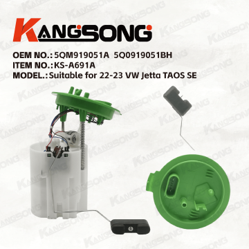 Applicable to For  22-23 VW Jetta TAOS SE/5QM919051A，5Q0919051BH/Fuel Pump Assembly/KS-A691A
