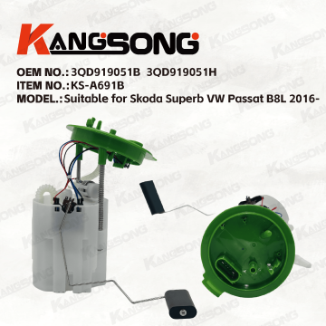 Applicable to For  Skoda Superb VW Passat B8L 2016-/3QD919051B，3QD919051H/Fuel Pump Assembly/KS-A691B