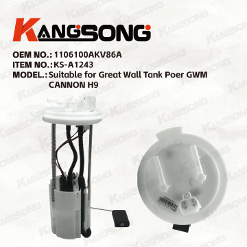 Applicable à Great Wall/1106100AKV86A/Ensemble pompe à carburant/KS-A1243