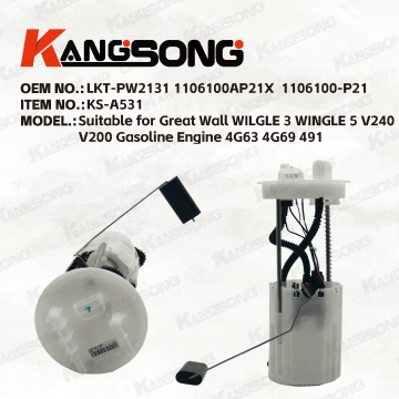 Applicable to Great Wall/LKT-PW2131 1106100AP21X  1106100-P21/Fuel Pump Assembly/KS-A531