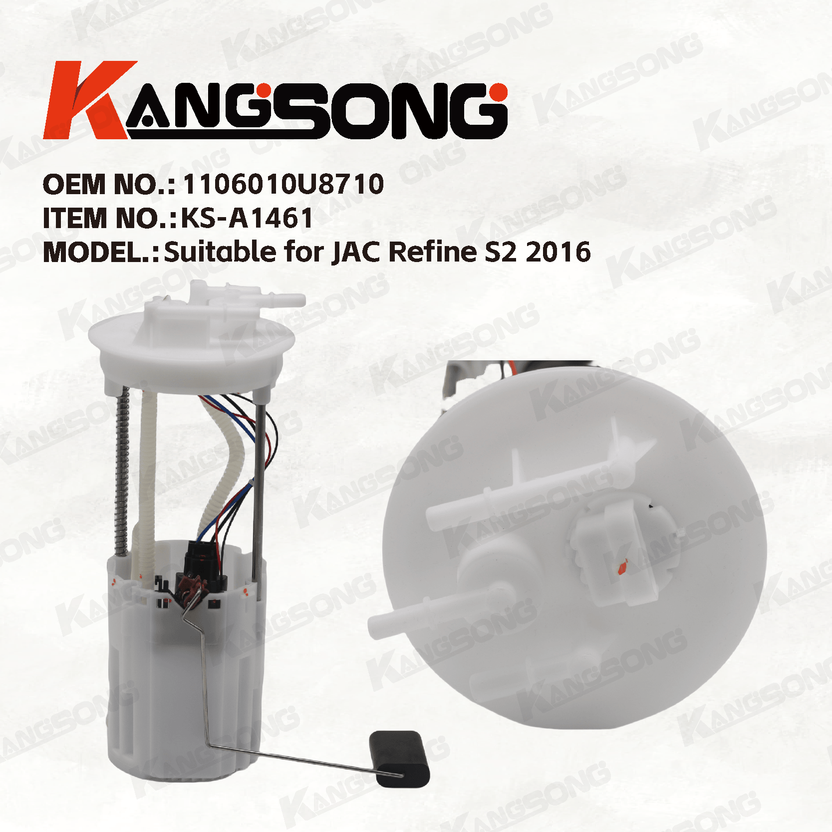 Applicable to JAC Refine S2 2016/1106010U8710/Fuel Pump Assembly/KS-A1416