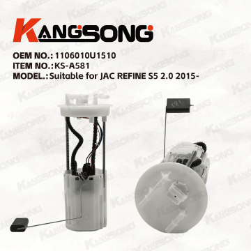 Applicable to JAC Refine S5/1106010U1510/Fuel Pump Assembly/KS-A581