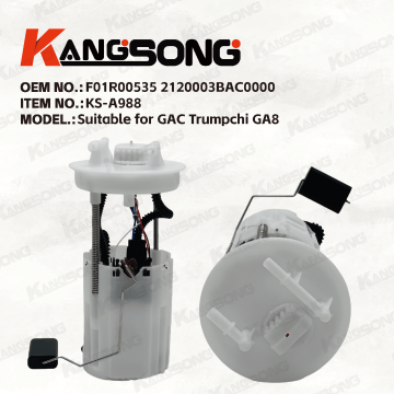 Applicable to GAC Trumpchi GA8/F01R00535 2120003BAC0000/Fuel Pump Assembly/KS-A988