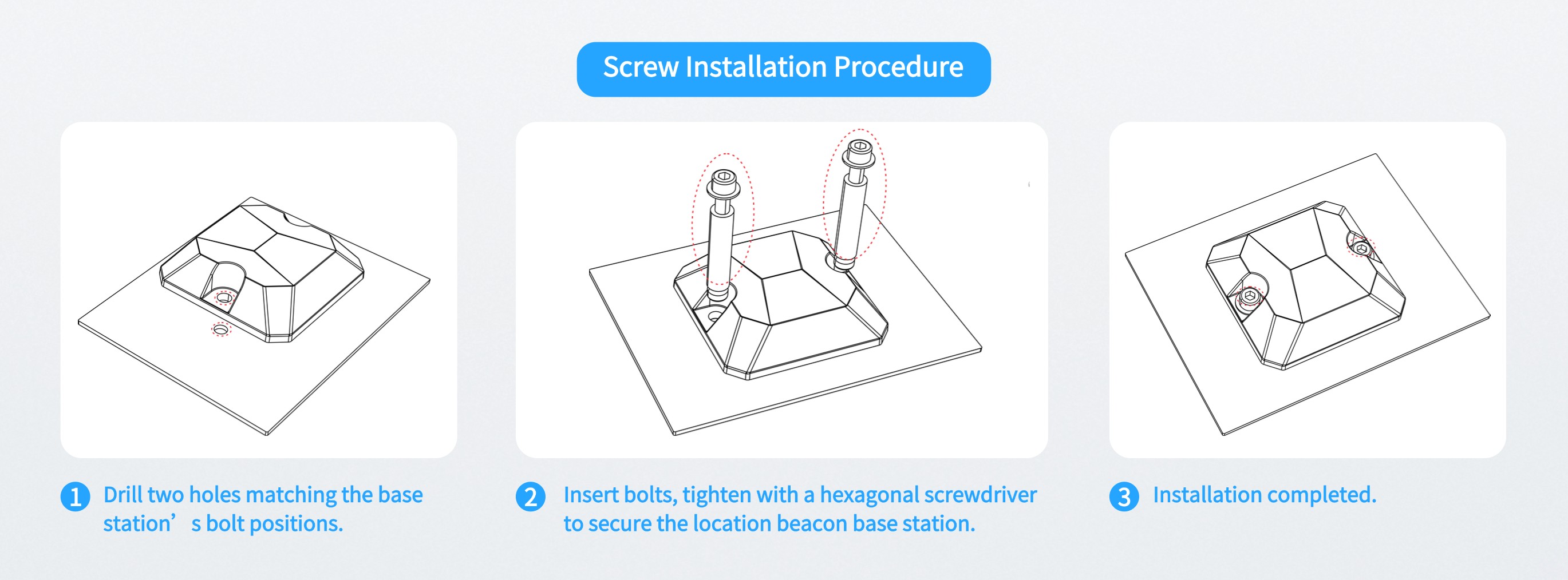 Estasyon baz baliz ki reziste eksplozyon Eforthink