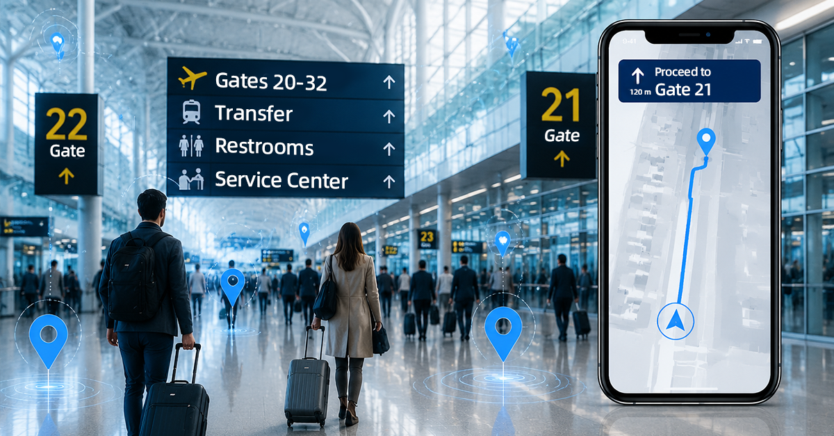 How Eforthink UWB Indoor Navigation Solution Enhances Transportation Hubs