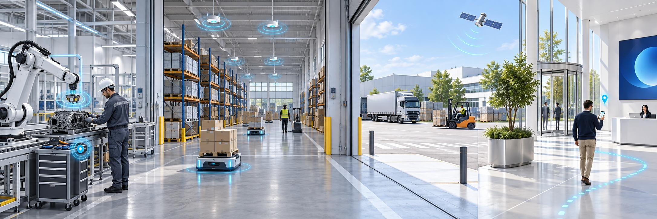 EFORTHINK UWB Positioning System and Four Technology Options