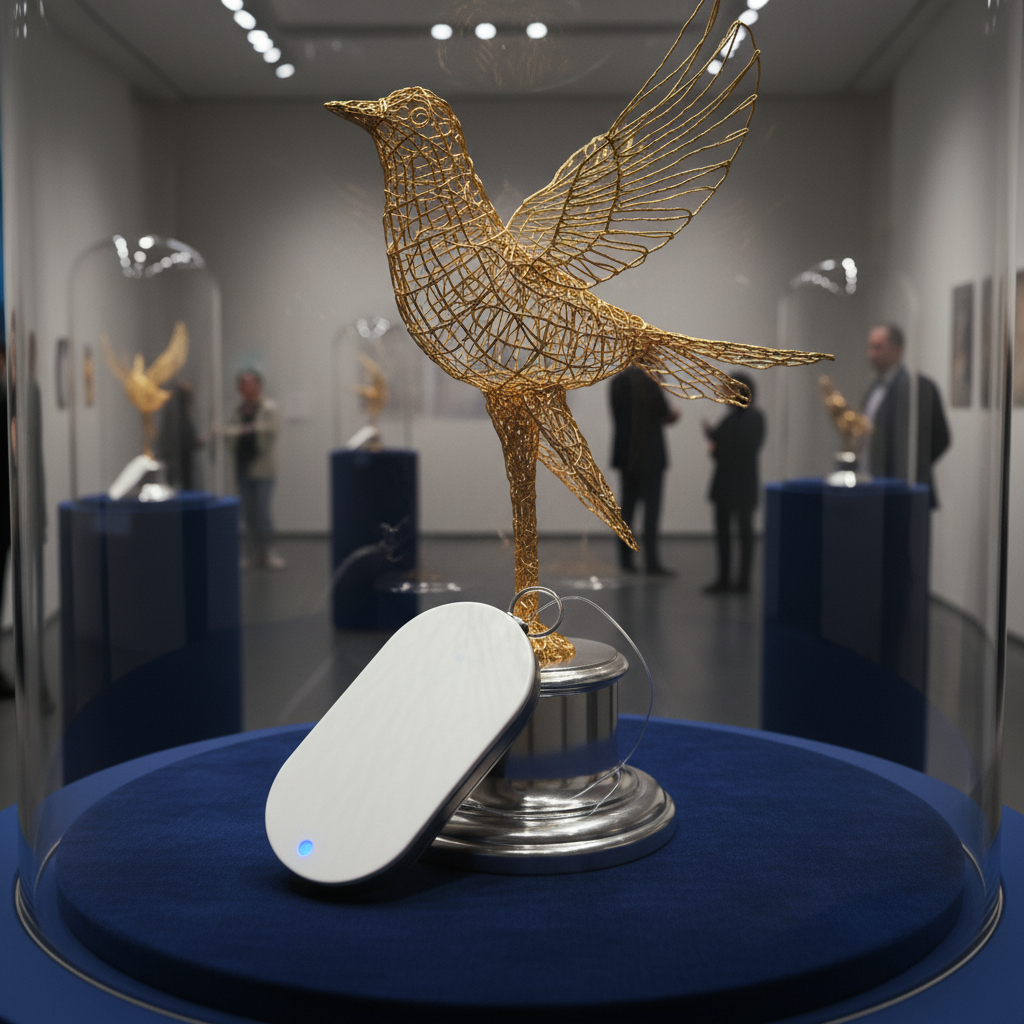 Uwb Asset Tracking Tag For High-Value Exhibition And Event Assets