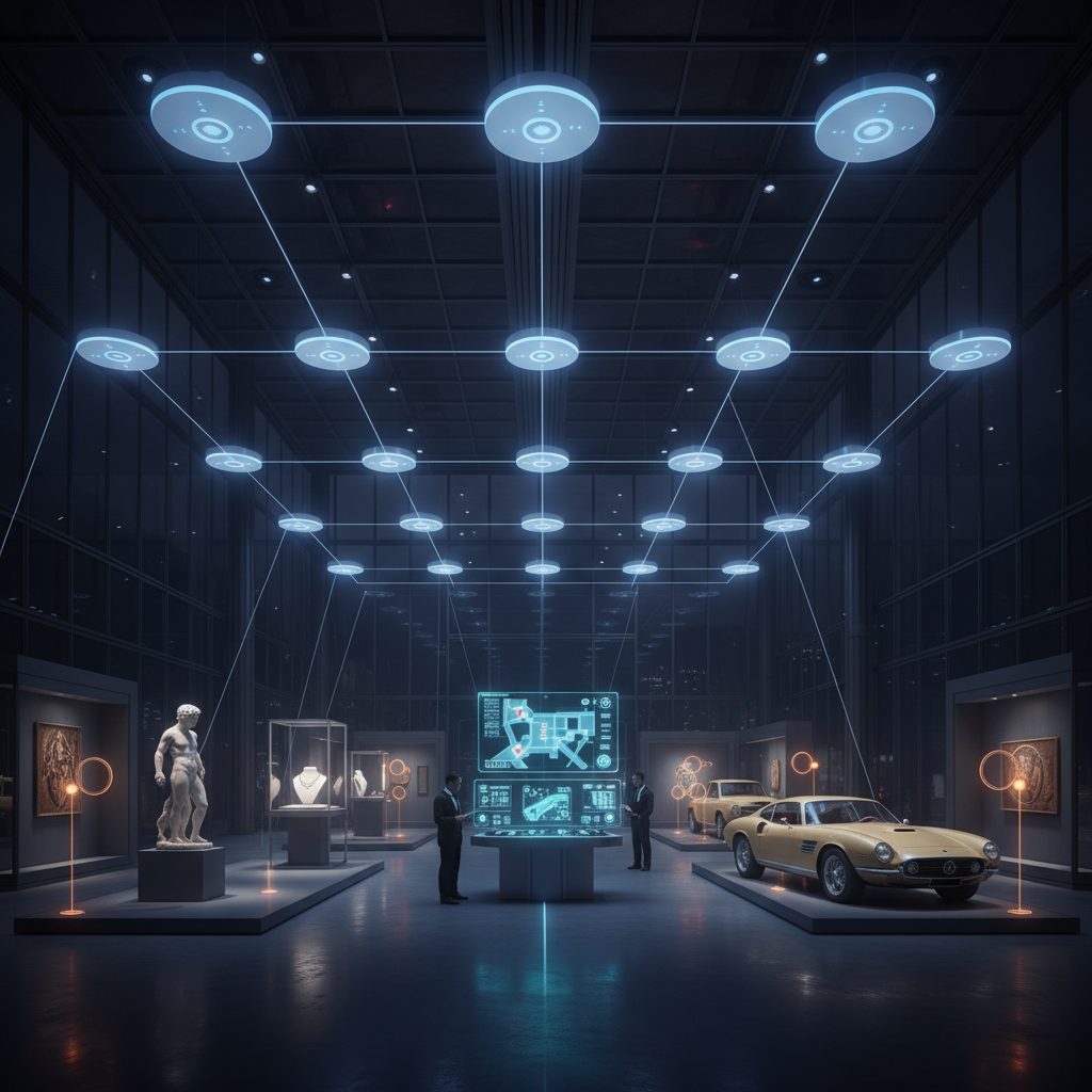 Uwb Rtls System For High-Value Exhibition And Event Assets