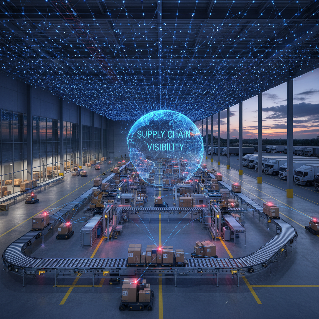 Uwb Rtls System For Logistics Hubs And Supply Chain Visibility