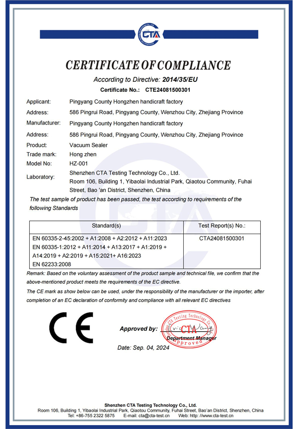 CTE24081500301--CE-LVD