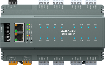 Module d'E/S déportées DEKASYS 16 points SMIO-16DI-IP