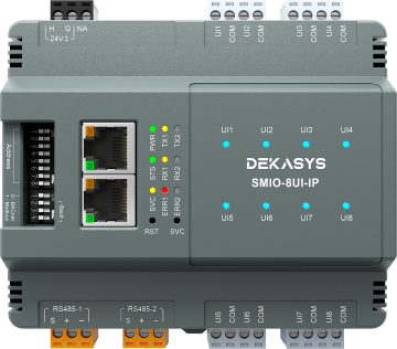 Module d'E/S déportées DEKASYS 8 points SMIO-8UI-IP