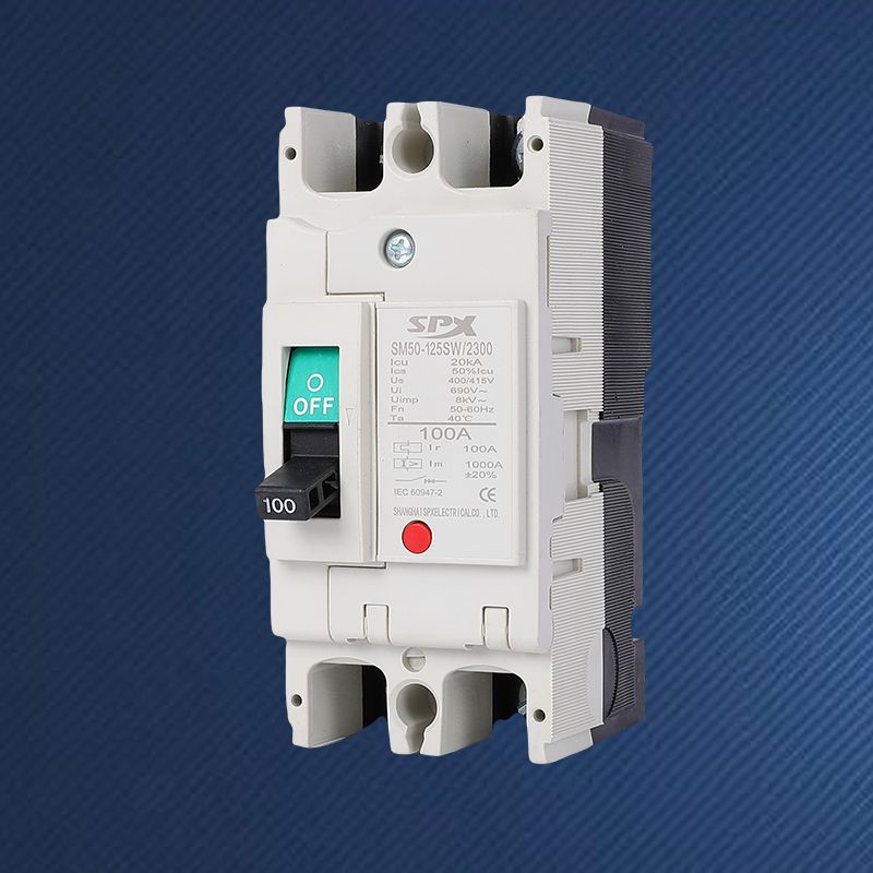 SM50-125 Low voltage distribution molded case circuit breaker