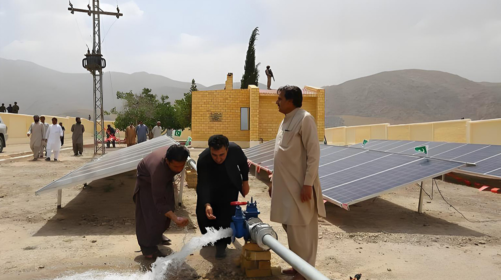 Outdoor water pump