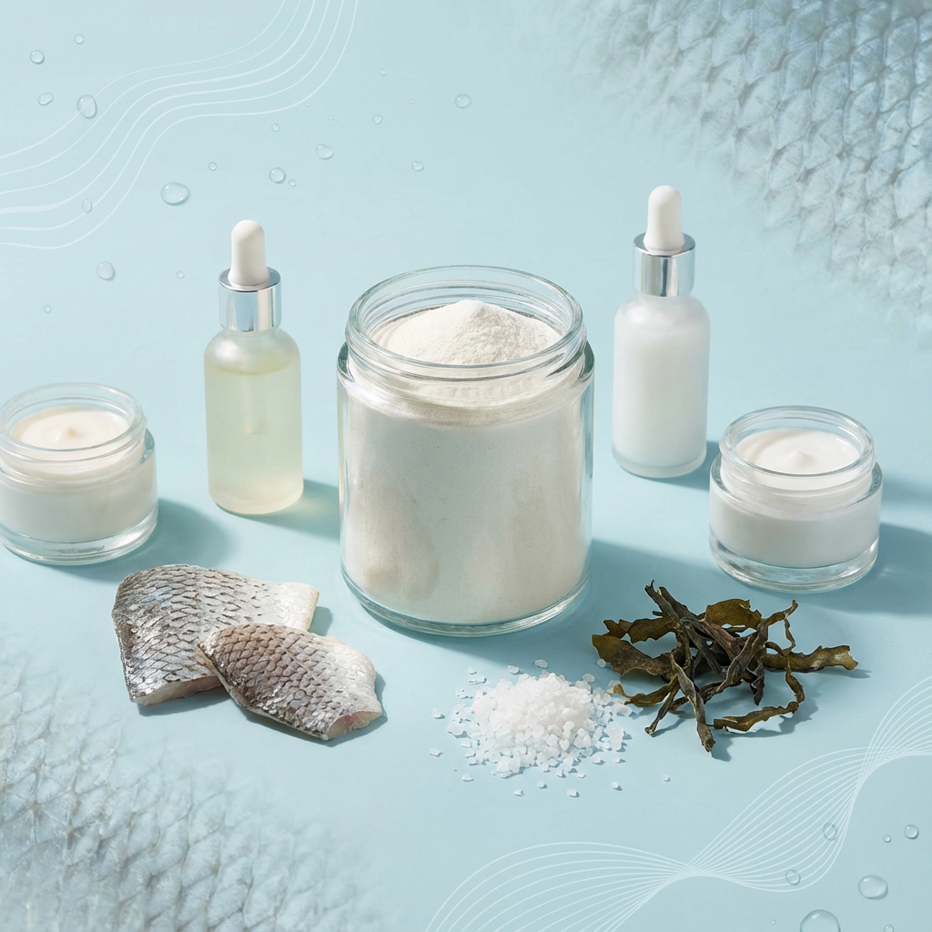 Fish Collagen vs. Bovine Collagen: Which is the Superior Raw Material for Premium Skin Care Formulations?