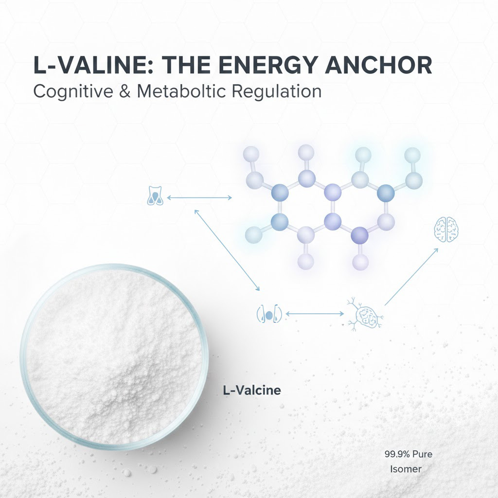 The Energy Anchor in BCAA Formulation: Repositioning L‑Valine for Metabolic, Cognitive and Regulatory Advantage