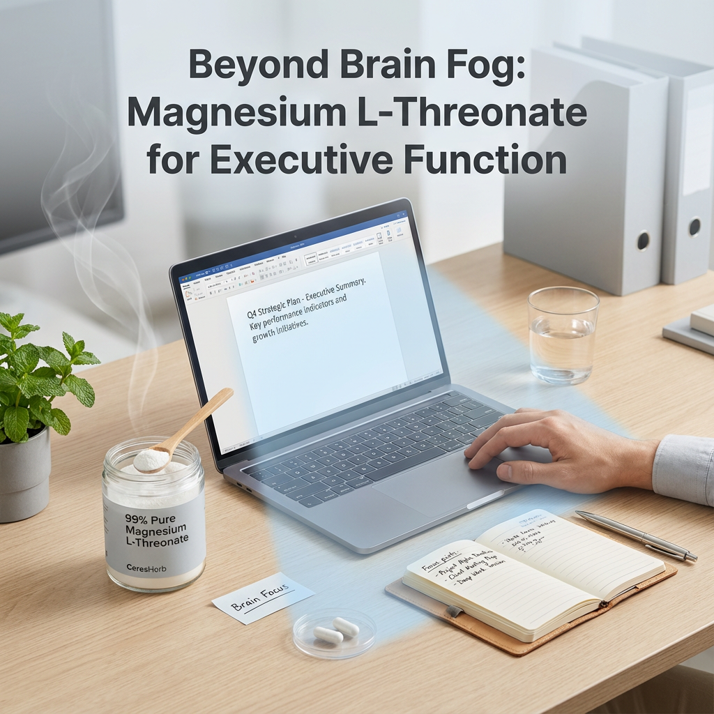 Beyond Brain Fog: Why Magnesium L-Threonate is the Gold Standard for Executive Function