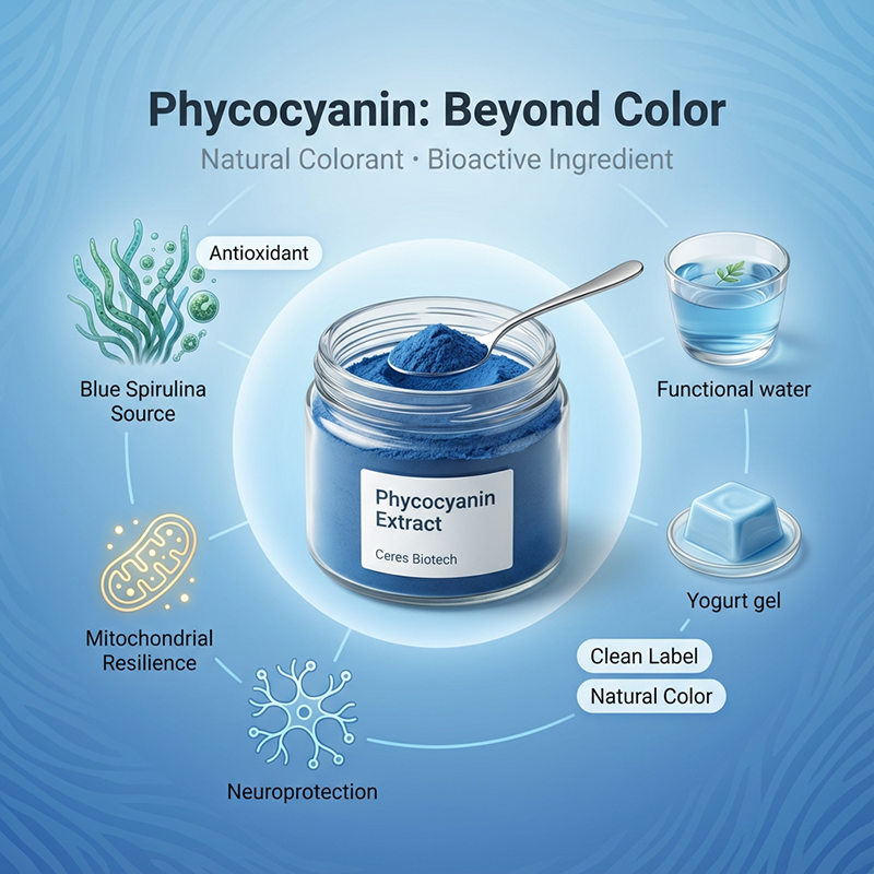 Phycocyanin: Beyond Color—Defining Functional Aesthetics from Neuroprotection to Mitochondrial Resilience