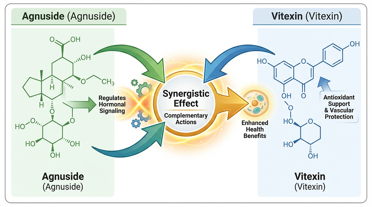 Accurate Agnuside and Vitexin Molecular Structures