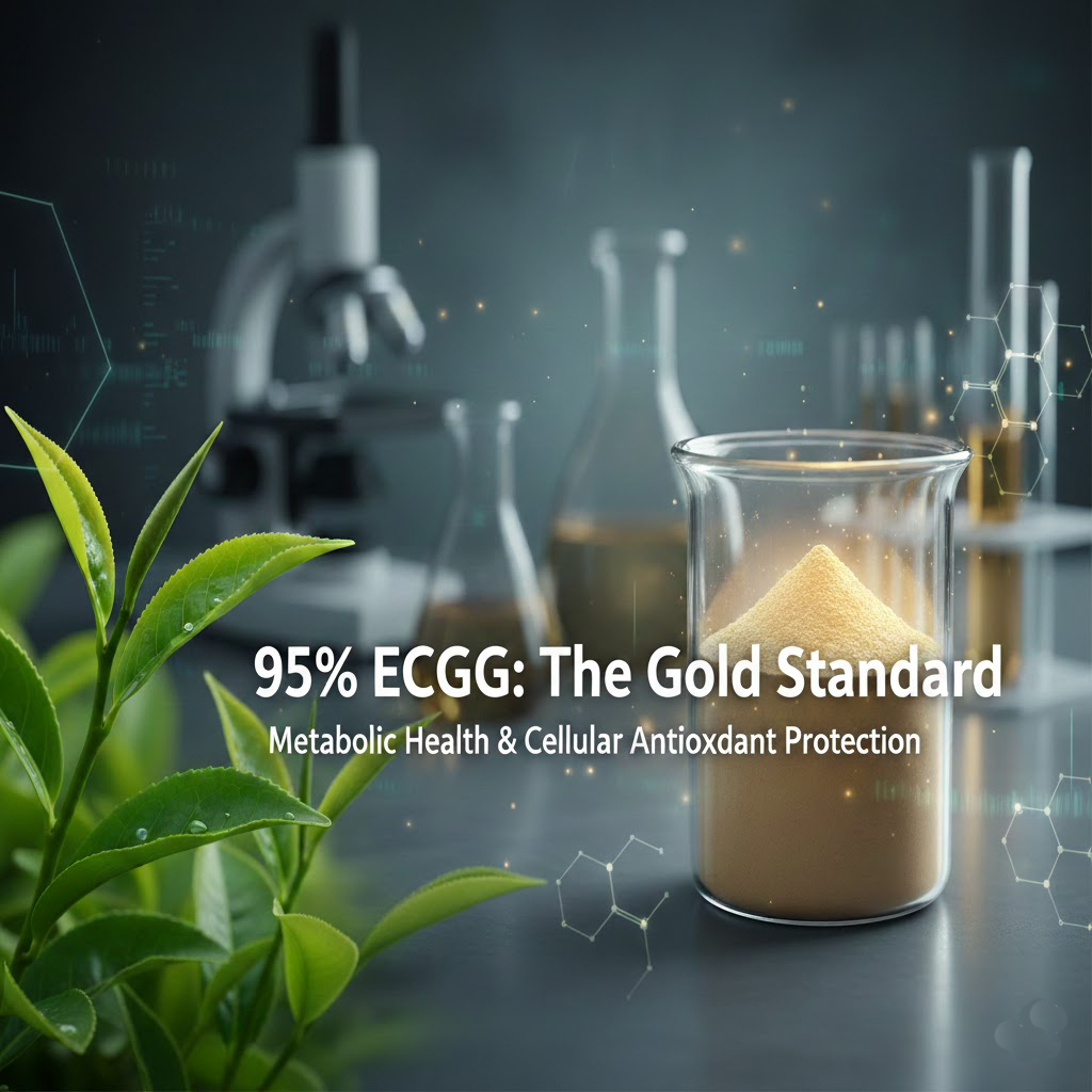 95% EGCG: The Gold Standard for Metabolic Health and Cellular Antioxidant Protection