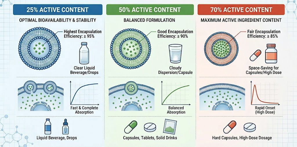 liposomales Produktspezifikation