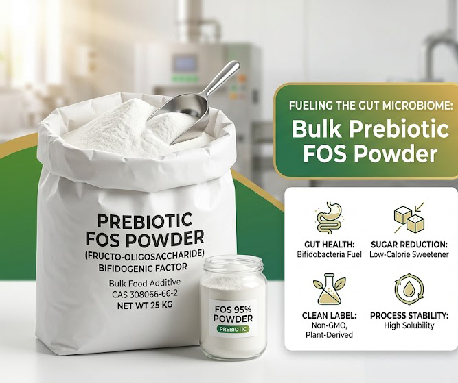Les fructo-oligosaccharides (FOS) et le microbiome intestinal : un prébiotique fonctionnel en nutrition moderne