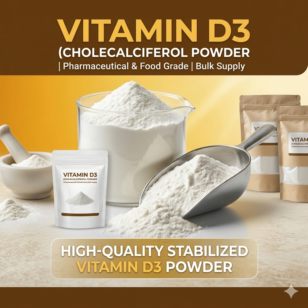 Au-delà de la molécule : comment une technologie de stabilisation avancée libère tout le potentiel de la poudre de vitamine D3