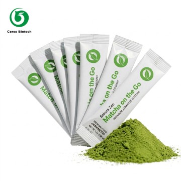 Instant Matcha Powder Stick Packs Ceremonial Gr...