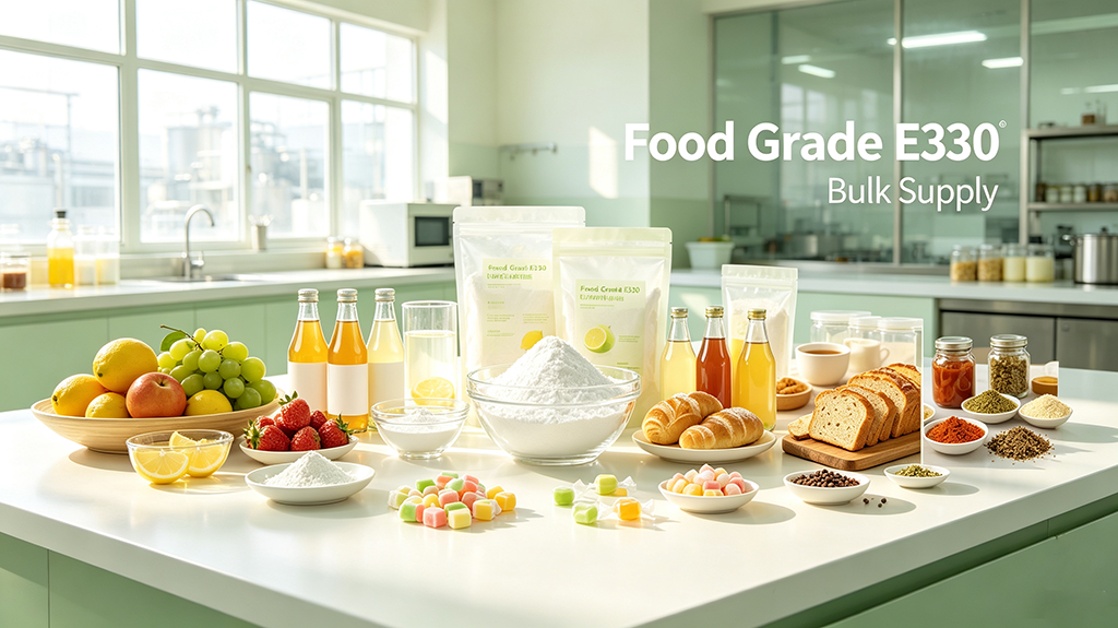 Citric acid powder bulk raw material for food industry