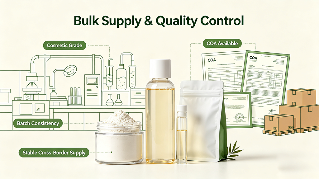 Demeter Biotech cosmetic grade plant extract bulk supply workshop