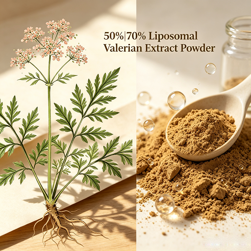 Clean-Label Formulation Guide for 50% & 70% Loading Liposomal Valerian Extract Powder