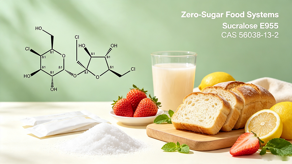 Food grade Sucralose Powder for zero sugar food and beverage industry