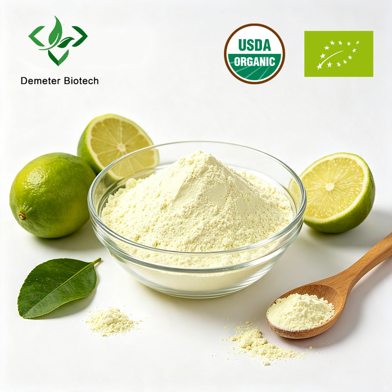 USDA Organic Lime Powder Raw Whole Fruit