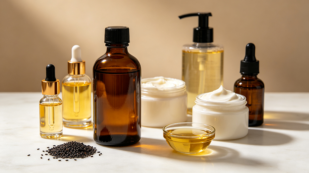 Black Seed Oil cosmetic application