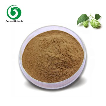 Raw Material Xanthohumol 5% Powder Natural Humulus Lupulus Hops Flower Extract Raw Ingredient CAS 6754-58-1