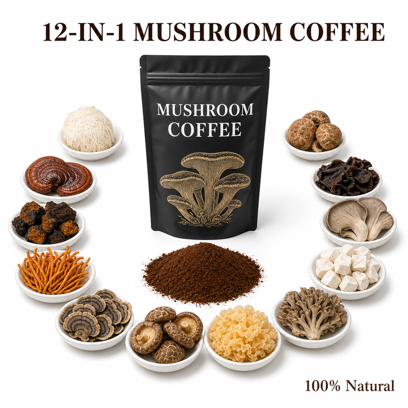 Mushroom Coffee Instant Powder