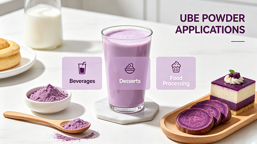 Ube Powder Bakery Application