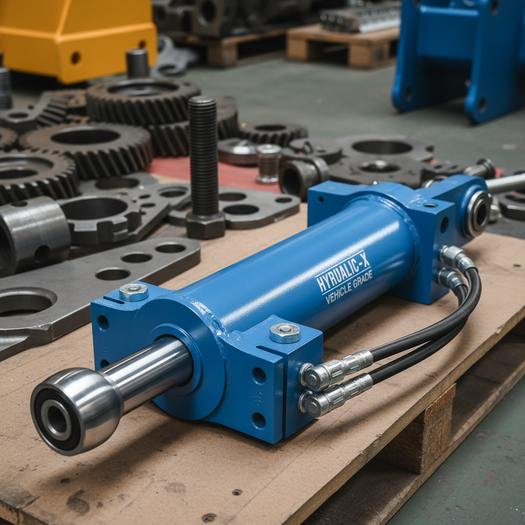 Mini Excavator Hydraulic Cylinder For Transportation And Commercial Vehicles