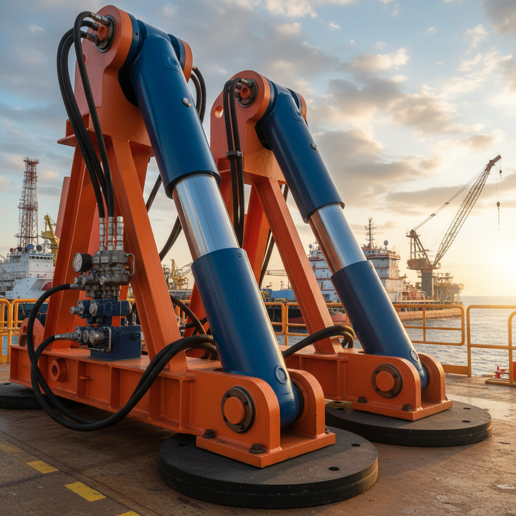 Hydraulic Outrigger Cylinders For Marine And Offshore Engineering
