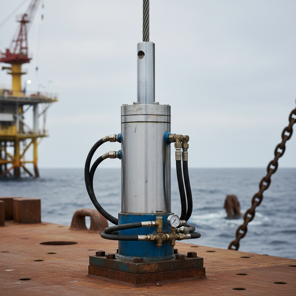 Hydraulic Tensioning Cylinder For Marine And Offshore Engineering