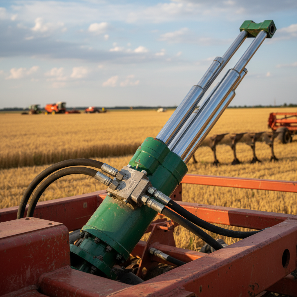 Hydraulic Telescopic Cylinder For Agricultural And Farming Equipment