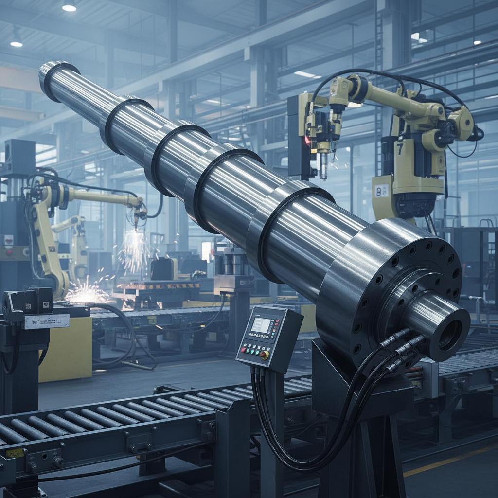 Hydraulic Telescopic Cylinder For Industrial Manufacturing And Automation