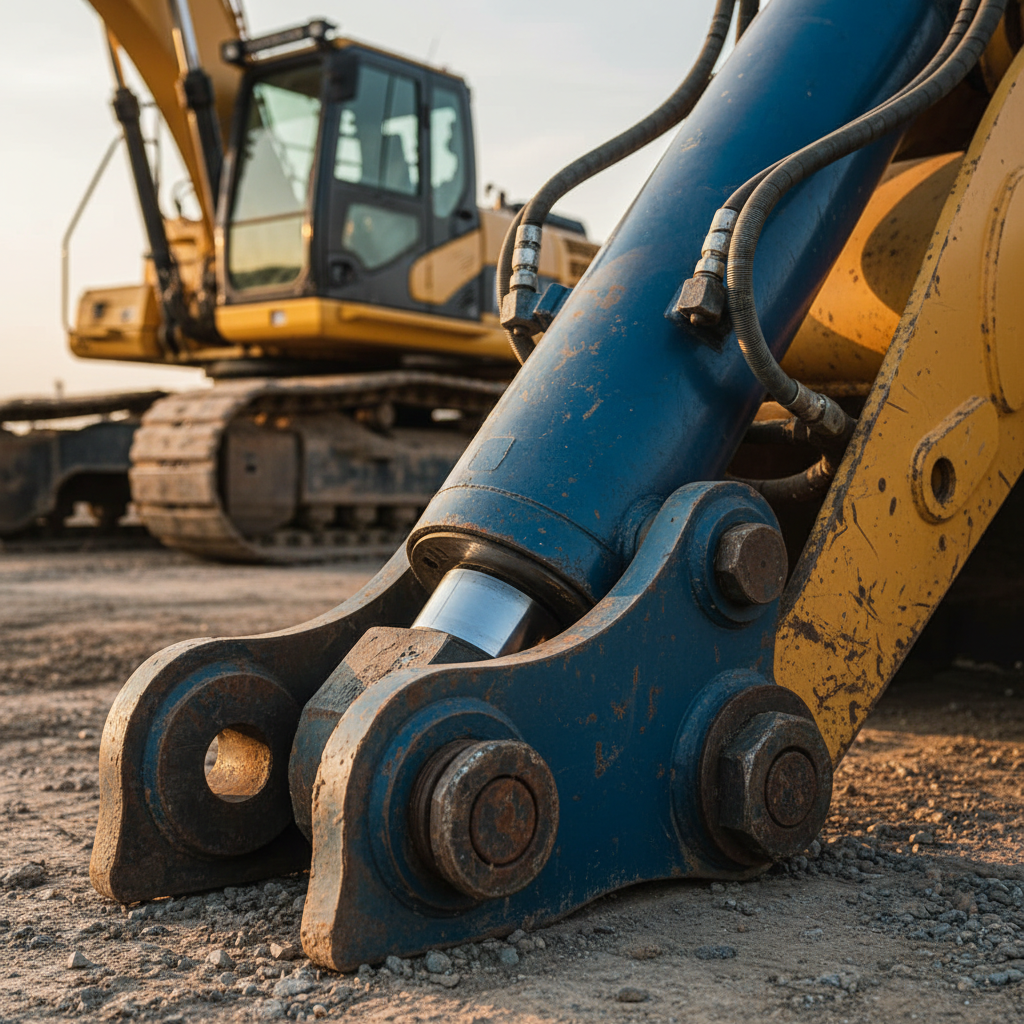 Hydraulic Tilt Cylinder For Construction And Earthmoving Machinery