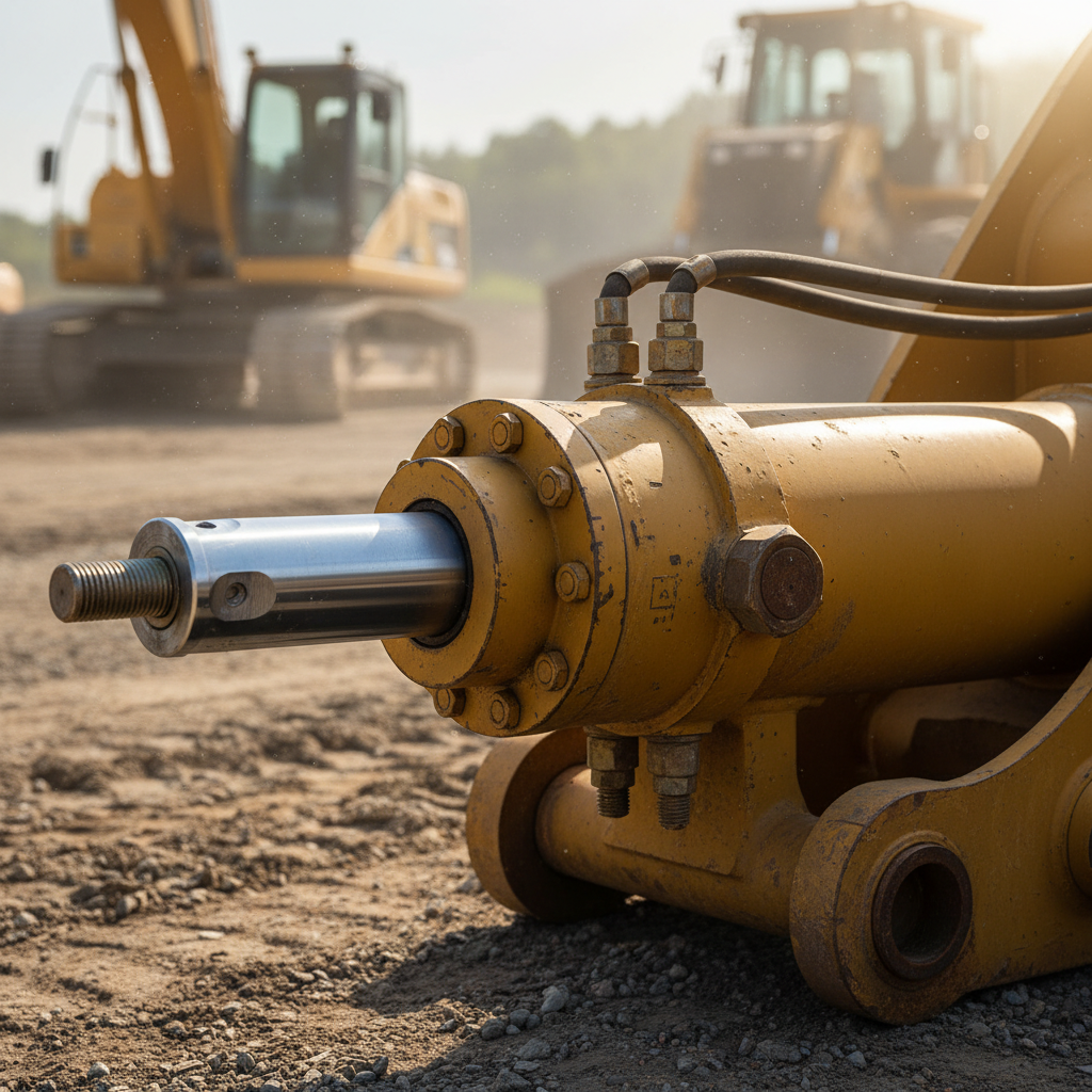 Hydraulic Actuator For Construction And Earthmoving Machinery