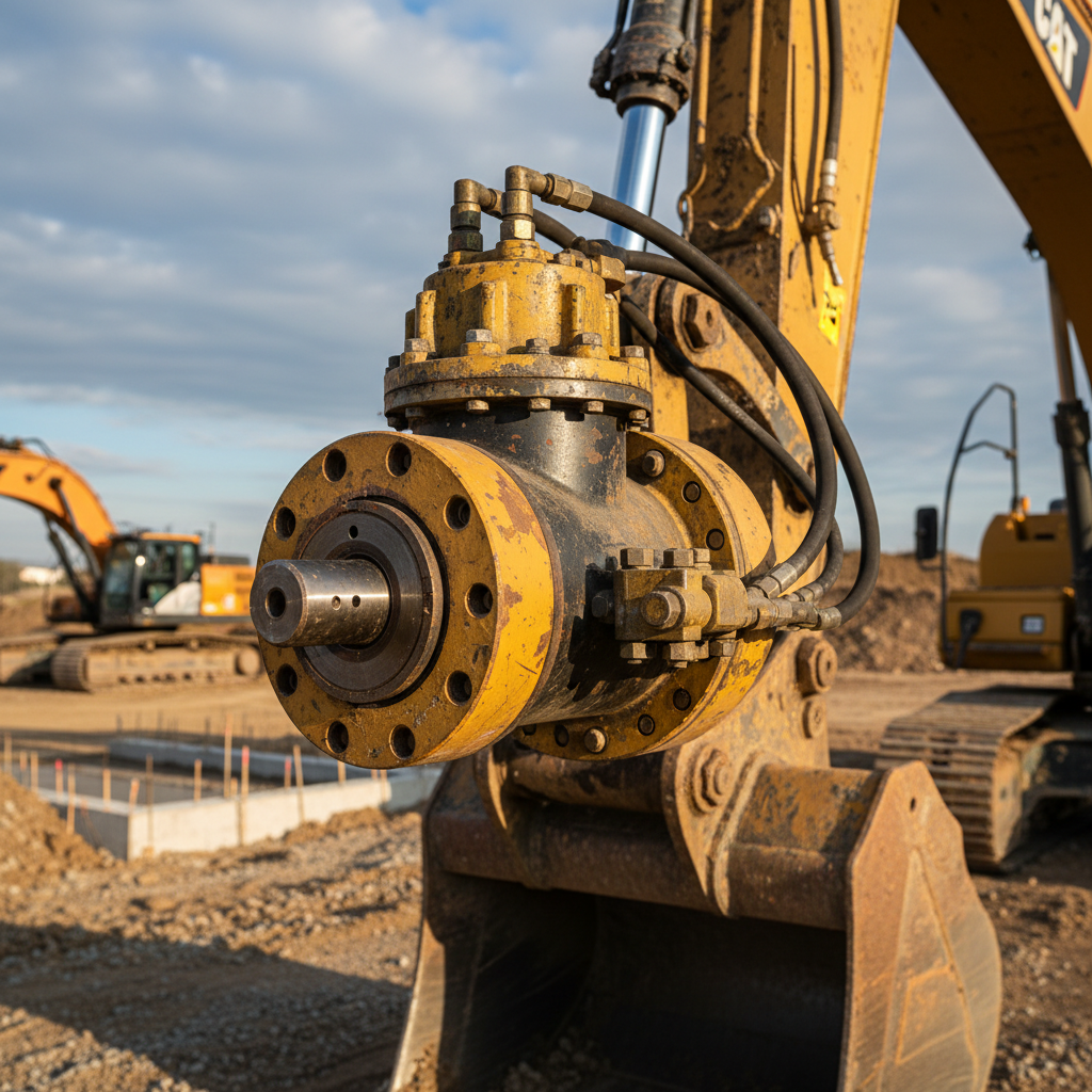 Rotary Hydraulic Actuator For Construction And Earthmoving Machinery