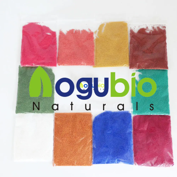 Colourful Cosmetic Grade Jojoba Beads