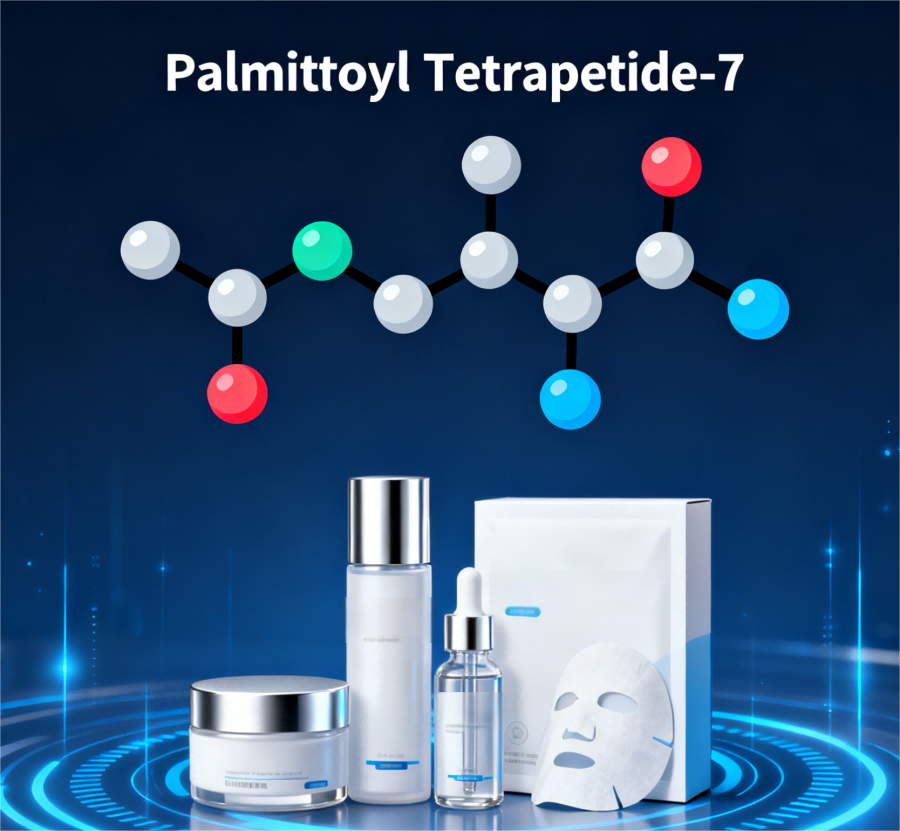 What Anti-aging Effects Can Palmitoyl Tetrapeptide-7 Actually Bring To Skincare Products?